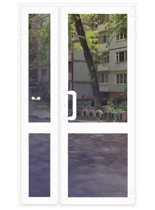 пластиковые двери входные